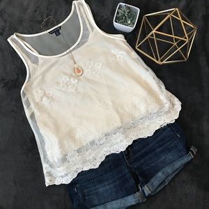 AEO lace tank